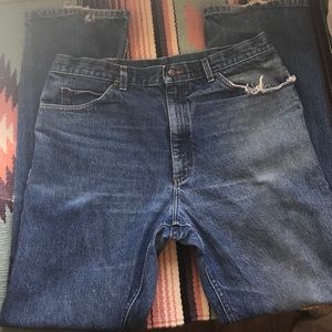 Vintage Lee jeans distressed 38x34